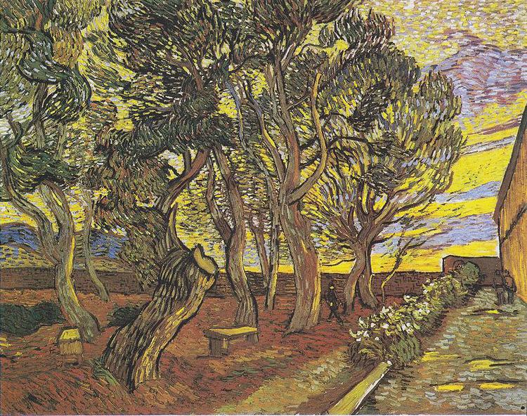 Garden of the Hospital Saint-Paul, Vincent Van Gogh